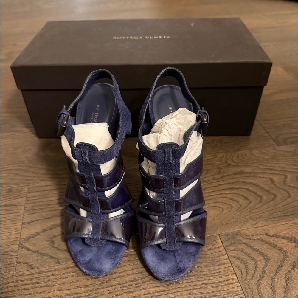 Bottega Veneta Women's Navy Heels
